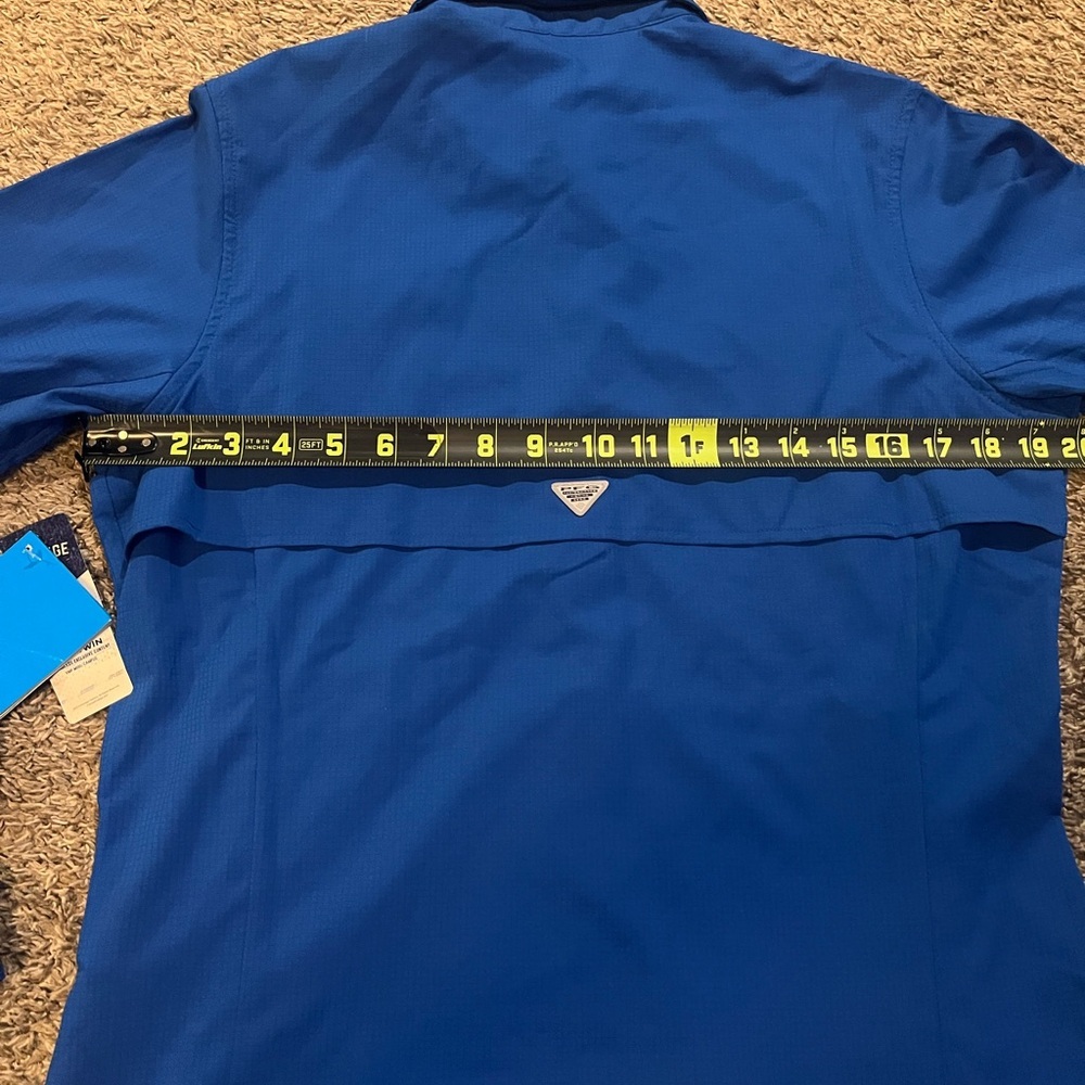 NWT Columbia PFG Men’s UK Kentucky Wildcats Long Sleeve Shirt Size Medium - Picture 11 of 11
